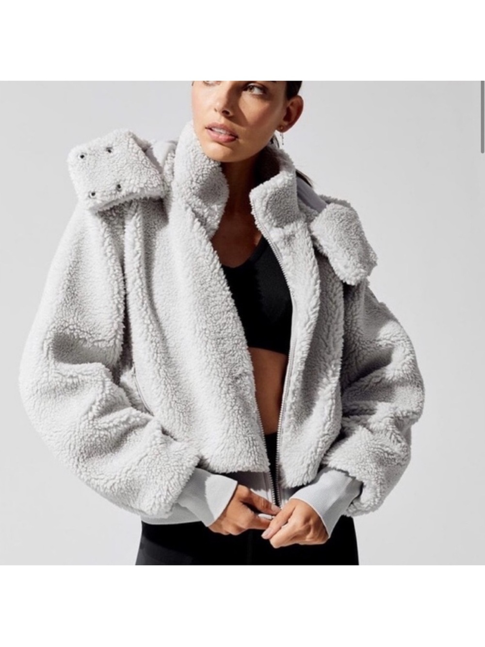 ALO Yoga Dove Foxy Sherpa Jacket